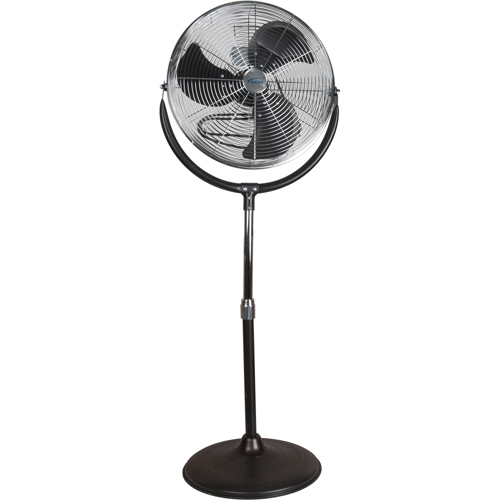 High-Velocity Pedestal Fan, Commercial, 3 Speed, 20" Diameter MAS Chibougamau