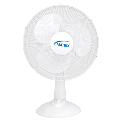 Ventilateur oscillant &agrave; boutons-poussoirs pour bureau, Diam&egrave;tre 16", 3 vitesses MAS Chibougamau