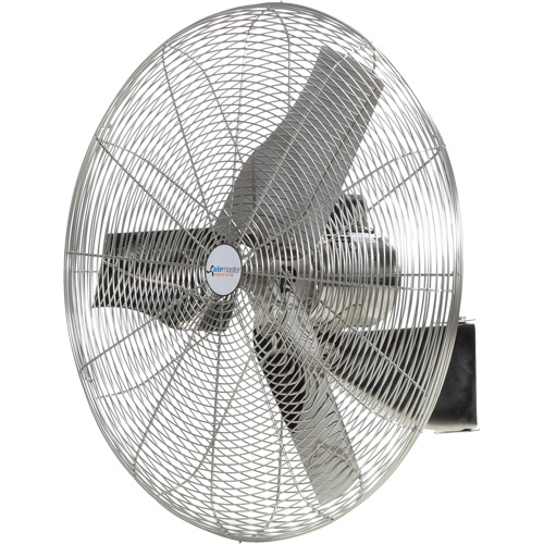 Stainless Steel Food Service Washdown Air Circulating Fans, Industrial, 1 Speed, 30" Diameter MAS Chibougamau