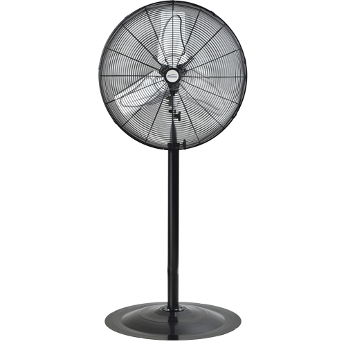 Oscillating Pedestal Fan, Heavy-Duty, 2 Speed, 24" Diameter MAS Chibougamau
