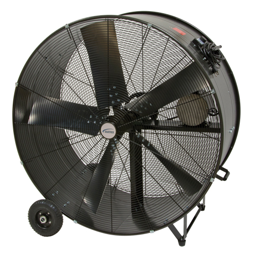 Ventilateur tambour robuste et fixe &agrave; courroie, Industriel, 2 vitesses, Diam&egrave;tre de 42" MAS Chibougamau