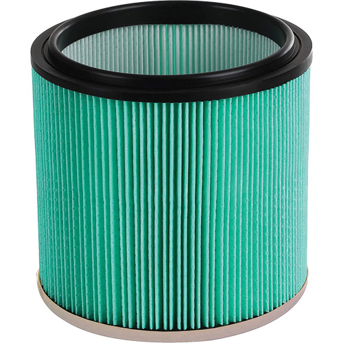 Filter for Wet & Dry Vacuums, Cartridge/Hepa, Fits 16 US gal. MAS Chibougamau