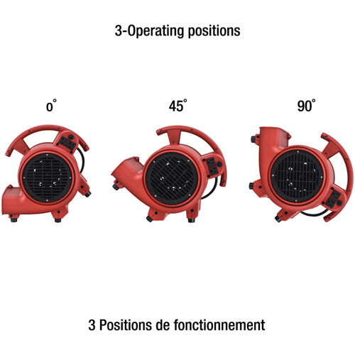 Air Mover, 550 CFM MAS Chibougamau
