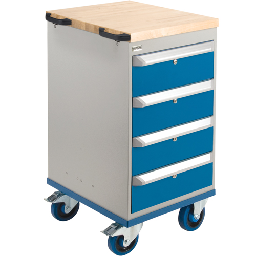 Mobile Cabinet Benches- Assembly Kits, Single MAS Chibougamau