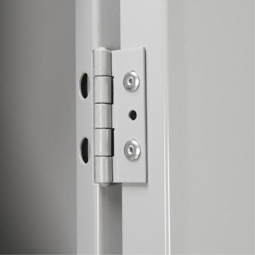 Clean Line Lockerette , 6 -tier, Bank of 4, 48" x 18" x 82", Steel, Beige, Rivet (Assembled) MAS Chibougamau