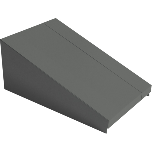 All-Welded Concorde - Heavy-Duty Lockers Sloping Top, 1 Bank, 18" D x 12" W x 6" H, Steel MAS Chibougamau