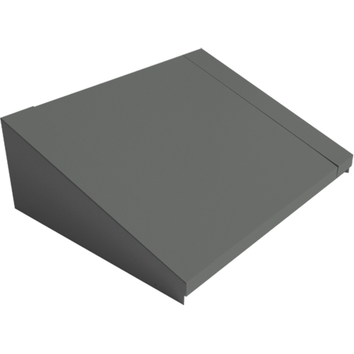 Dessus inclin&eacute; pour casiers robustes enti&egrave;rement soud&eacute; Concorde, Bloc de 2, 18" p x 24" la x 6" ha, Acier MAS Chibougamau