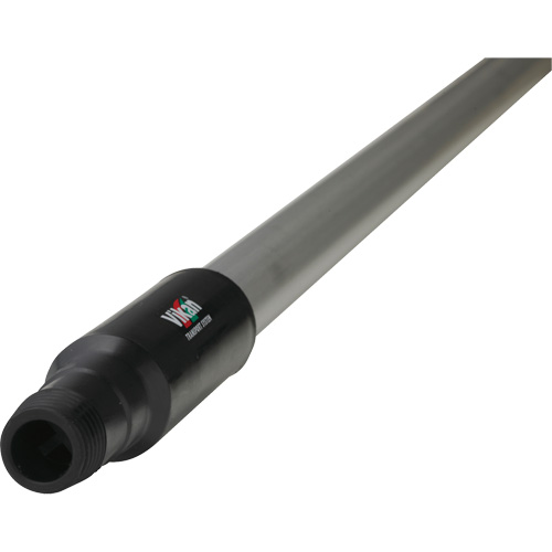Transport Line Handle, Aluminum/Polypropylene, Ergonomic, Euro Threaded Tip, 1-1/4" Diameter, 59" Length MAS Chibougamau
