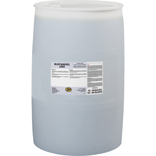 Produit nettoyant pour camions et remorques Blue Marvel 2000, 210 L, Baril MAS Chibougamau