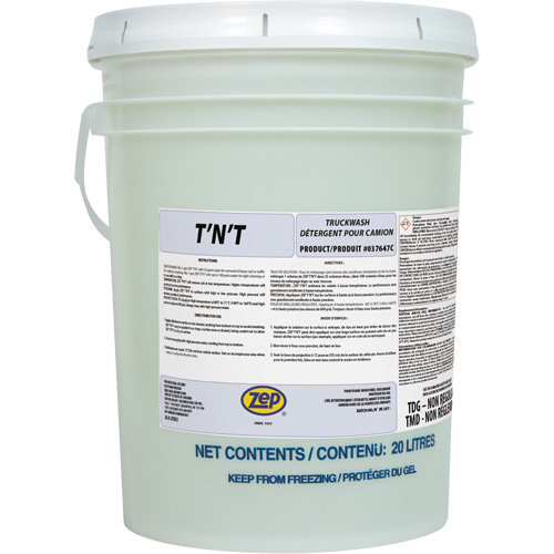 Produit nettoyant pour camion et remorque TNT, 20 L, Seau MAS Chibougamau