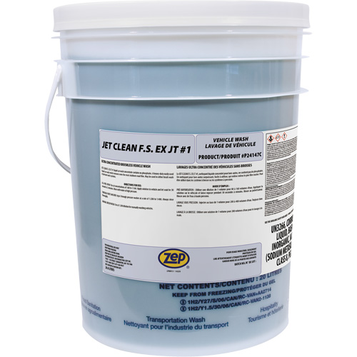 Produit de pr&eacute;nettoyage sans brossage pour v&eacute;hicules Jet Clean, 20 L, Seau MAS Chibougamau