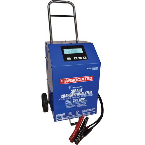 Chargeur r&eacute;glable 12 V 60 A &agrave; roues Intellamatic MAS Chibougamau