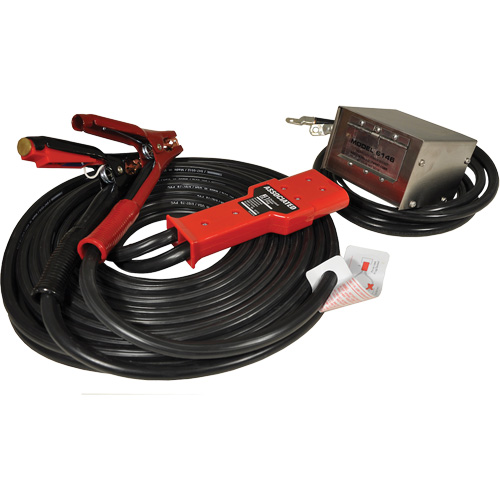 Heavy-Duty Tangle-Free Plug-In Booster Cable, 1 AWG, 800 A, 25' Cable MAS Chibougamau