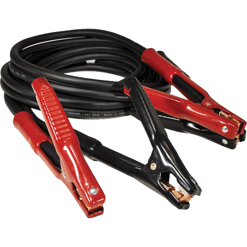 Super Heavy-Duty Booster Cable with Flexi-Spring Strain, 1/0 AWG, 800 A, 15' Cable MAS Chibougamau