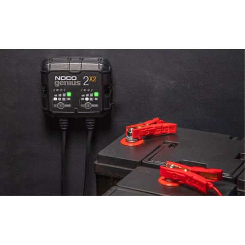 Chargeur de batterie 2 sorties de 4 A Genius 2X2 MAS Chibougamau