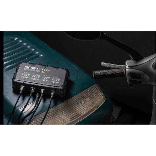Genius&reg; 2X4 4-Bank, 8-Amp Battery Charger MAS Chibougamau