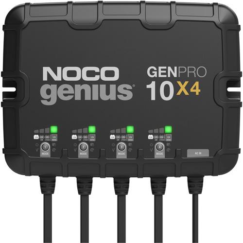 Genius&reg; GenPro10X4 4-Bank, 40-Amp On-Board Battery Charger MAS Chibougamau