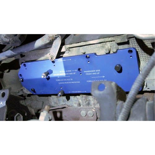 Manifold Drill Template for Ford 4.6L, 5.4L & 6.8L MAS Chibougamau