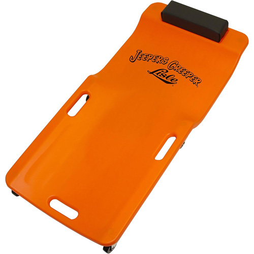 Sommier orange n&eacute;on &agrave; profil bas, en plastique robuste MAS Chibougamau