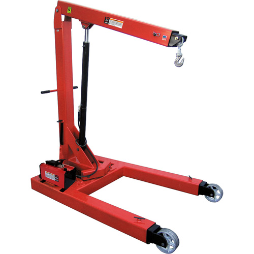 Air Hydraulic Floor Crane, 6000 lbs. (3 tons) Capacity MAS Chibougamau