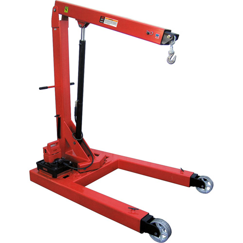 Electro Hydraulic Floor Crane, 6613.87 lbs. (3 tons) Capacity MAS Chibougamau