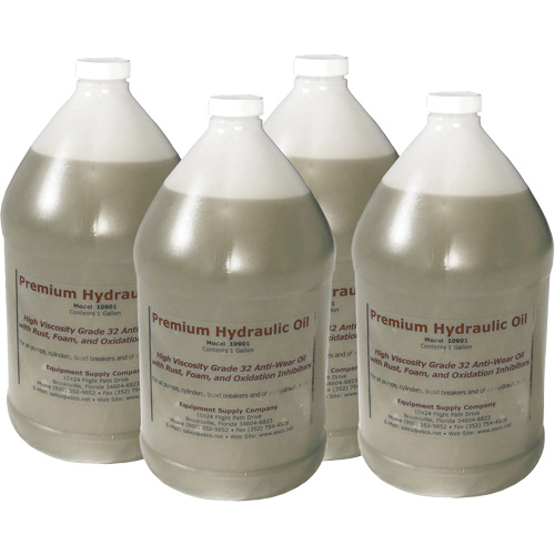 Huile hydraulique de premi&egrave;re qualit&eacute;, 4 gal., Cruche MAS Chibougamau