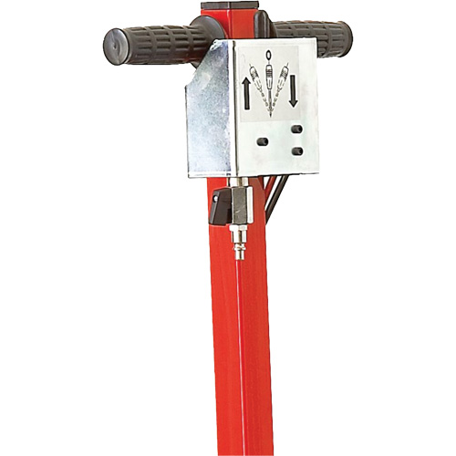 Cric HD &agrave; 2 &eacute;tapes, 22 tonne(s)/44 tonne(s), Air comprim&eacute;/hydraulique MAS Chibougamau