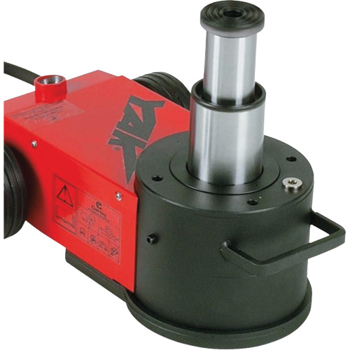 Cric portatif &agrave; 2 &eacute;tapes, 22 tonne(s)/44 tonne(s), Air comprim&eacute;/hydraulique MAS Chibougamau