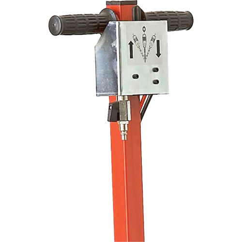 Cric &agrave; 3 &eacute;tapes, 17 tonne(s)/33 tonnes/66 tonnes, Air comprim&eacute;/hydraulique MAS Chibougamau