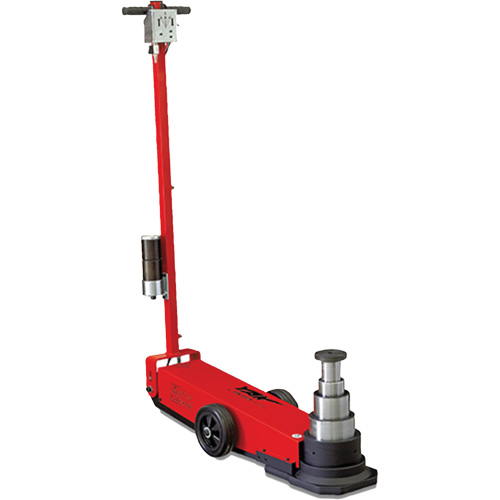 Cric &agrave; 4 &eacute;tapes, 17 tonne(s)/28 tonne(s)/55 tonnes/88 tonnes, Air comprim&eacute;/hydraulique MAS Chibougamau