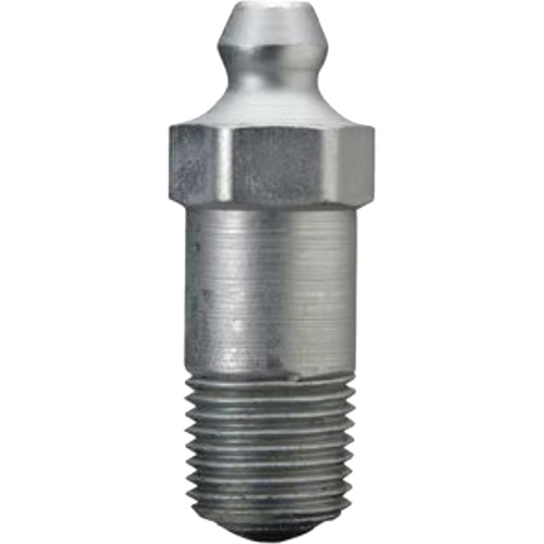 Straight Lubrication Fitting, 1/8" PTF SPL Short Thread MAS Chibougamau