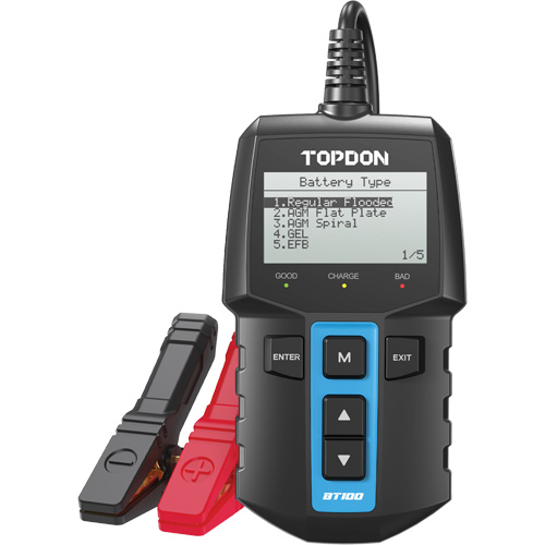 BT100 12V Battery & System Tester MAS Chibougamau