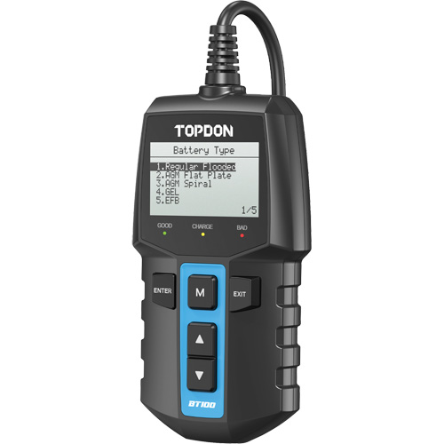 BT100 12V Battery & System Tester MAS Chibougamau