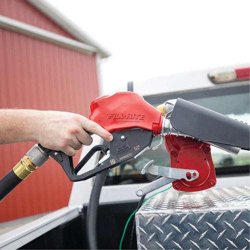 Pistolet de distribution automatique rouge pour essence MAS Chibougamau