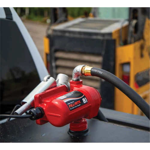 Pompe de transfert de carburant 12 V CC avec pistolet MAS Chibougamau