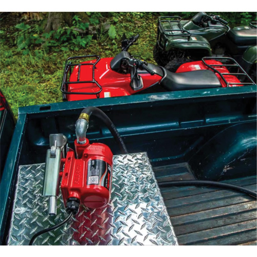 Pompe de transfert de carburant 12 V CC avec pistolet MAS Chibougamau