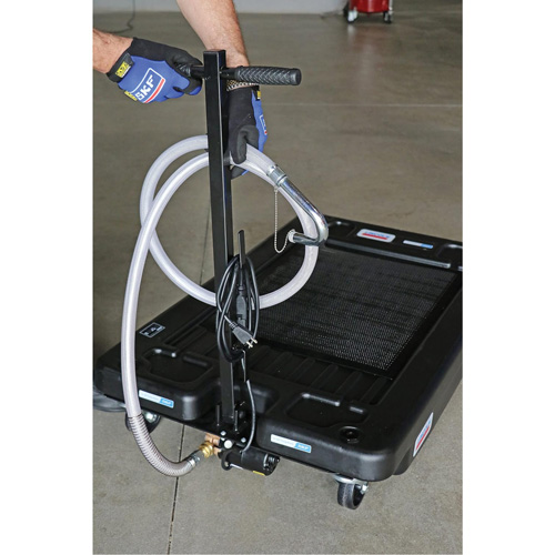 Drain pour camion &agrave; profil bas avec pompe &eacute;lectrique MAS Chibougamau
