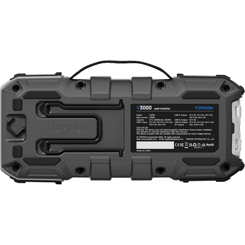 V3000 Jump Starter, Power Bank & Flashlight MAS Chibougamau