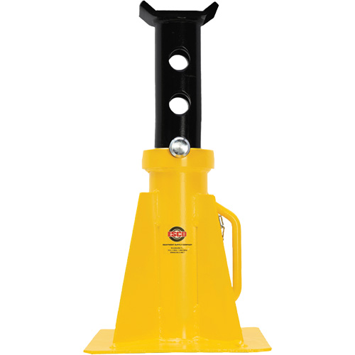 Support de v&eacute;rin &agrave; goupille, Tige verrouillable, Capacit&eacute; de 25 tonnes, 15-3/4" - 26-3/4" h MAS Chibougamau