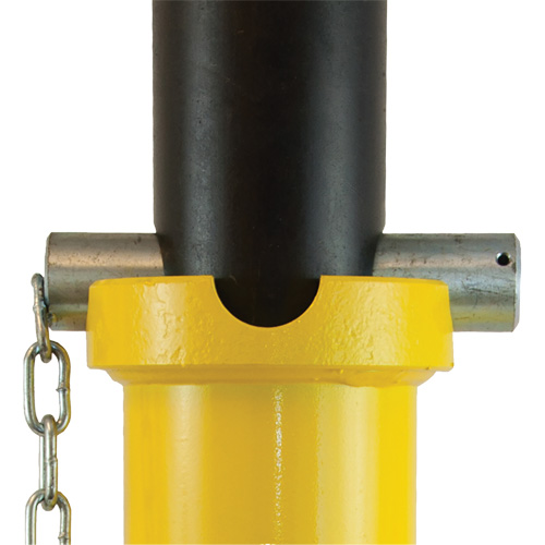 Support de v&eacute;rin &agrave; goupille, Tige verrouillable, Capacit&eacute; de 25 tonnes, 15-3/4" - 26-3/4" h MAS Chibougamau