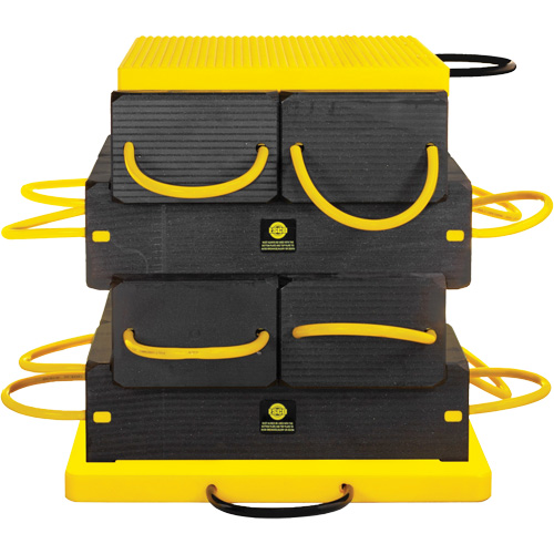 10-Piece CribLok Composite Cribbing System Kit MAS Chibougamau
