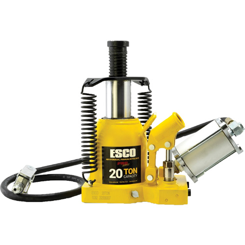 Pro Series “Shorty” Bottle Jack, 20 Ton(s), Air Hydraulic, 12-5/8" Raised Height MAS Chibougamau
