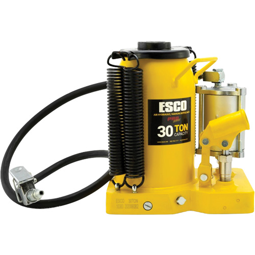 Pro Series  Bottle Jack, 30 tons, Air Hydraulic, 20" Raised Height MAS Chibougamau