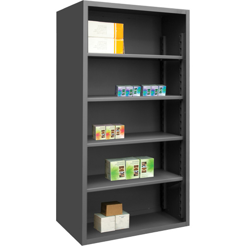 &eacute;tag&egrave;re robuste, Acier, Boulonn&eacute;, Capacit&eacute; 850 lb, 48" la x 72" h x 18" p MAS Chibougamau