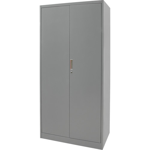 Armoires de rangement Hi-Boy, Acier, 4 Tablettes, 72" h x 36" la x 18" P, Gris MAS Chibougamau