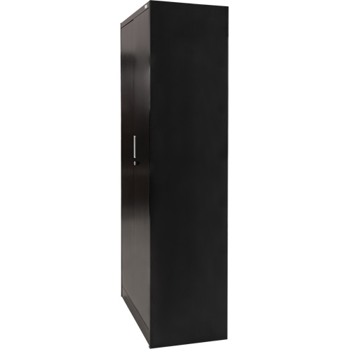 Armoire de rangement Hi-Boy, Acier, 4 Tablettes, 72" h x 36" la x 18" P, Noir MAS Chibougamau