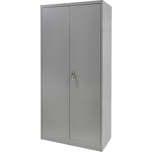 Armoire garde-robe, Acier, 36" la x 18" p x 72" h, Gris MAS Chibougamau