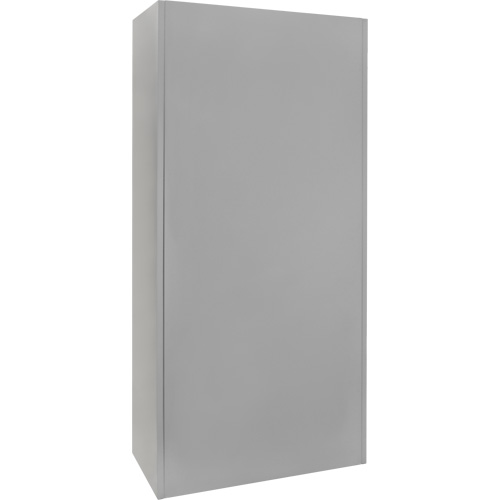 Armoire garde-robe, Acier, 36" la x 18" p x 72" h, Gris MAS Chibougamau