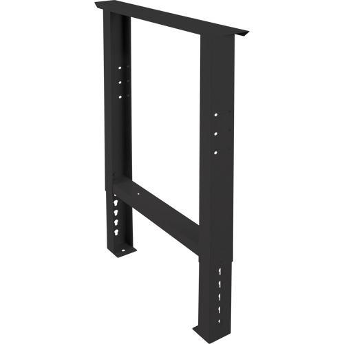 Industrial Duty Leg for Workbench, Steel, 24" D x 34" H, Single MAS Chibougamau