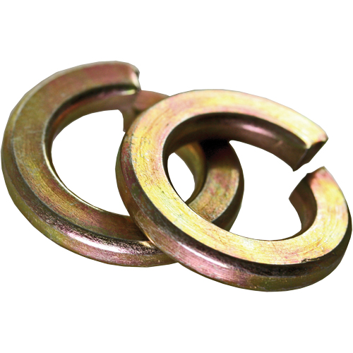 Rondelle d'arr&ecirc;t fendue, 3/8", Zinc jaune MAS Chibougamau